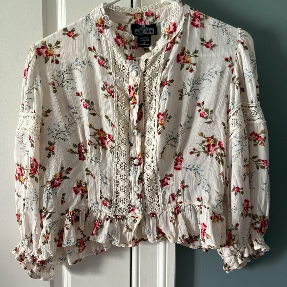 Floral Long-Sleeve Top
